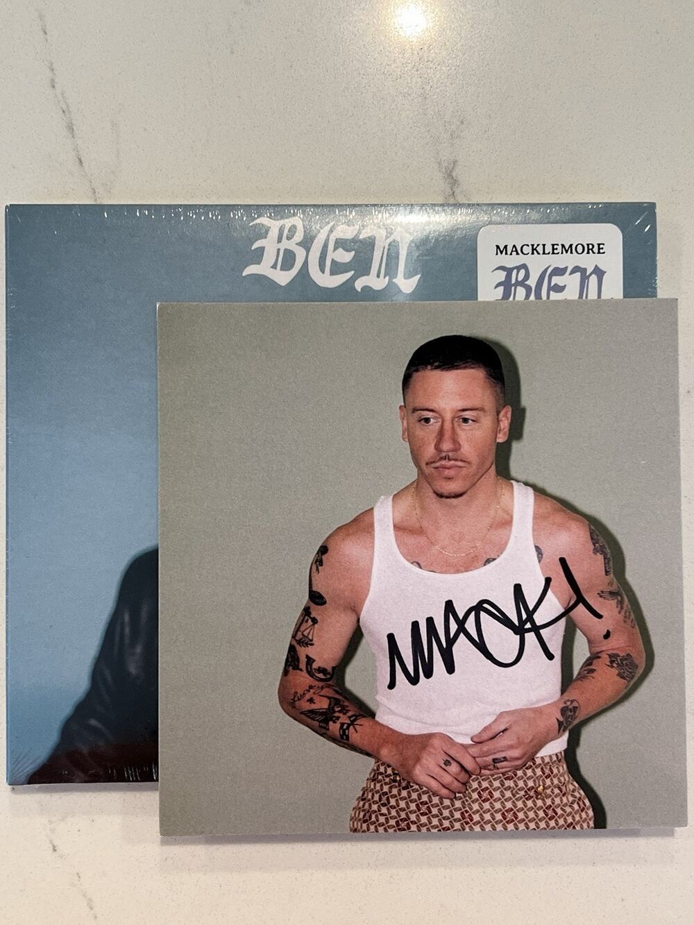 Macklemore Signed / Autographed Ben CD New
